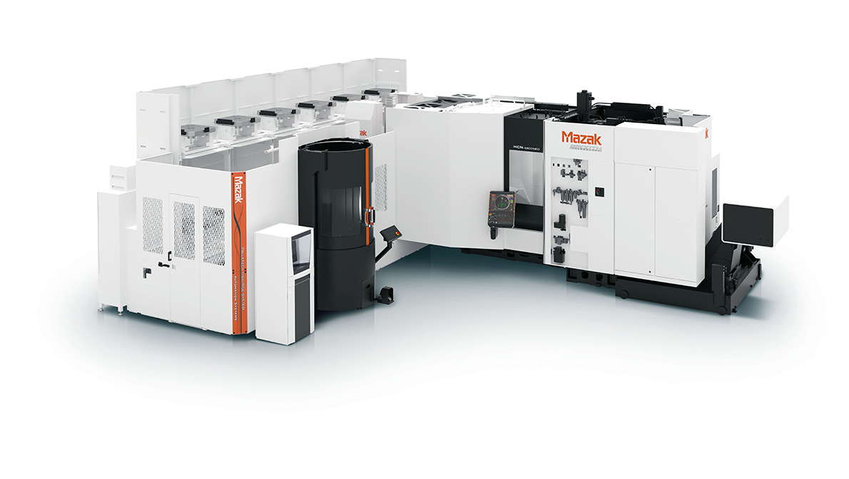 CENTRO DE MECANIZADO HORIZONTAL 4 EJES HCN-6800 NEO palletech