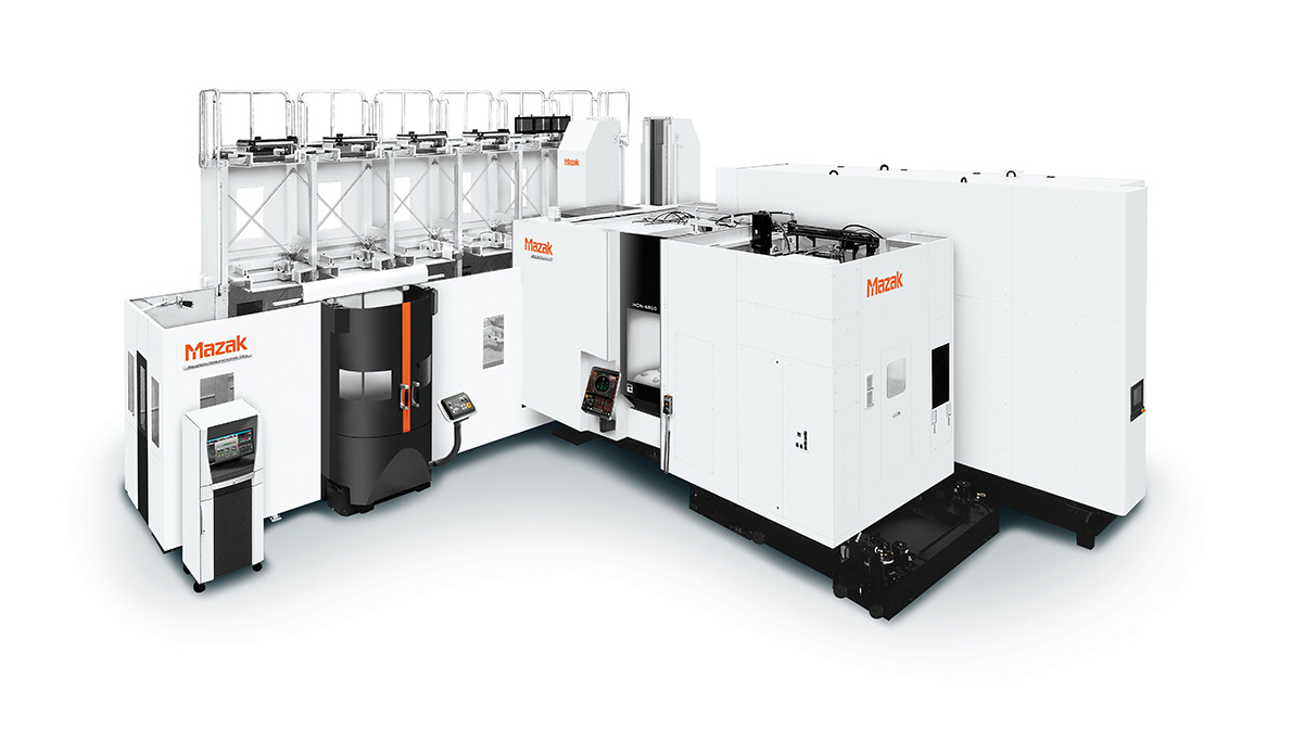 CENTRO DE MECANIZADO HORIZONTAL 4 EJES HCN-6800 NEO palletech